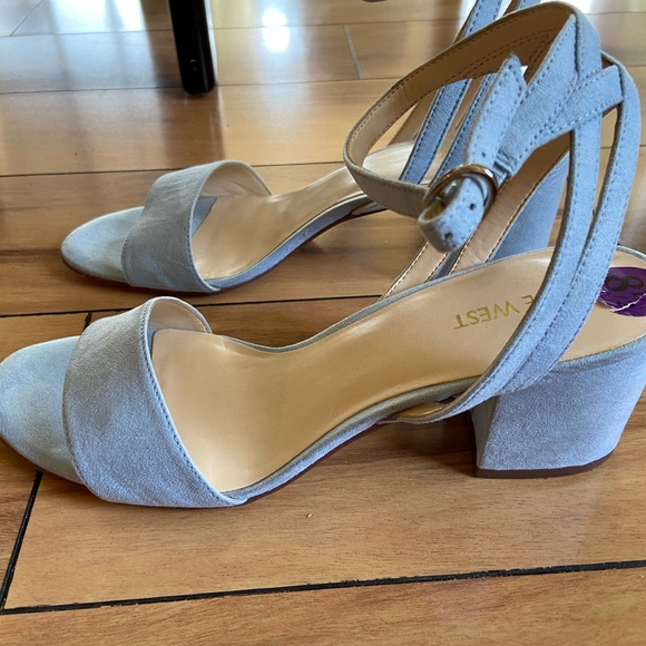 Pastel Light Blue Sandals - Picture 2 of 3